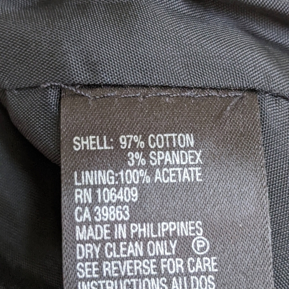 TAHARI Black with white polka dots, cotton/spandex lined sundress, size 14P - Picture 6 of 6